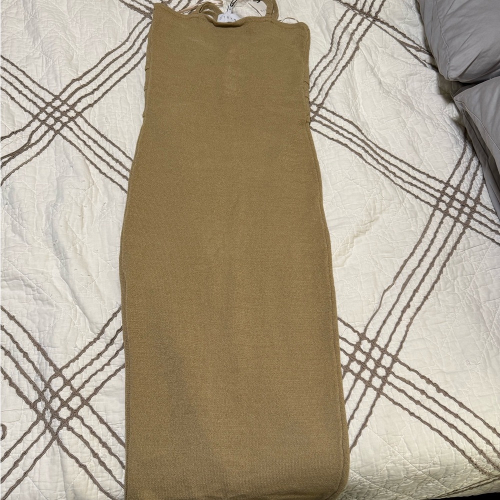 Mable Bodycon Dress with Button Accents - Picture 3 of 4